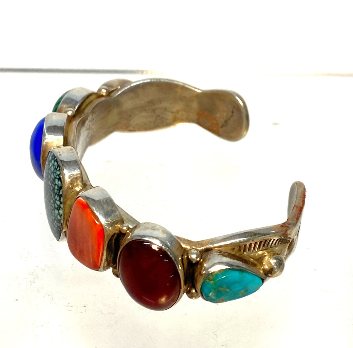 Striking Navajo Bracelet;  by Wilson Begay