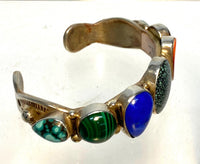 Striking Navajo Bracelet;  by Wilson Begay