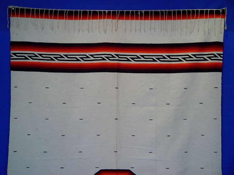 Antique Mexican Blanket, Puebla