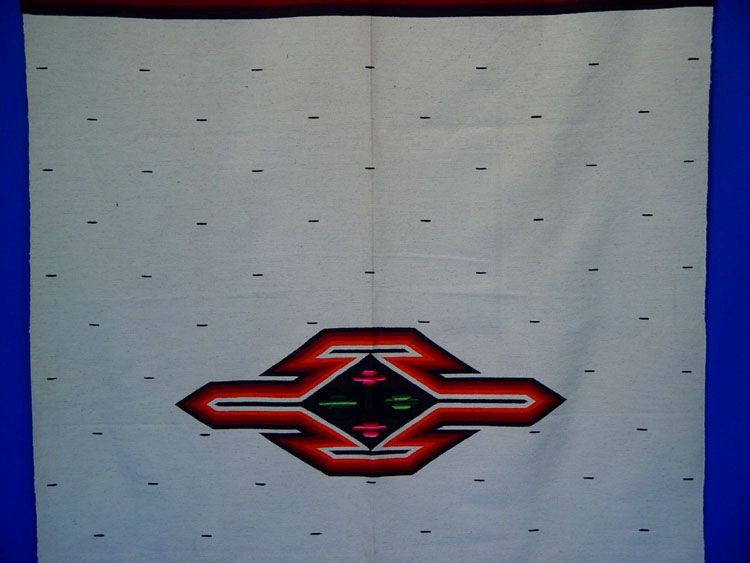 Antique Mexican Blanket, Puebla