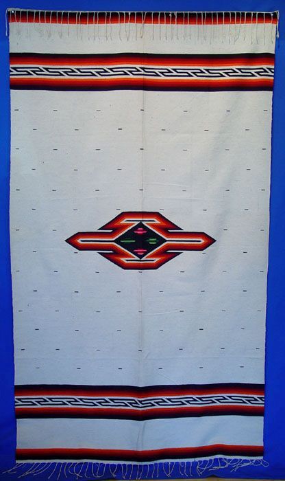 Antique Mexican Blanket, Puebla
