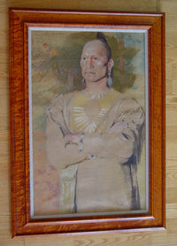Iroquois Portrait by Richard Farley
