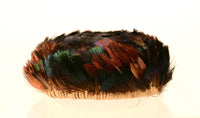 Miniature Pomo Feathered Basket by Enrique Arroyo