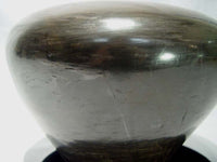 Zuni and Isleta Pueblo Black Pottery By RF of Zuni and DW of Isleta