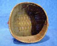 Antique Basket with small Red Cloth Ties
