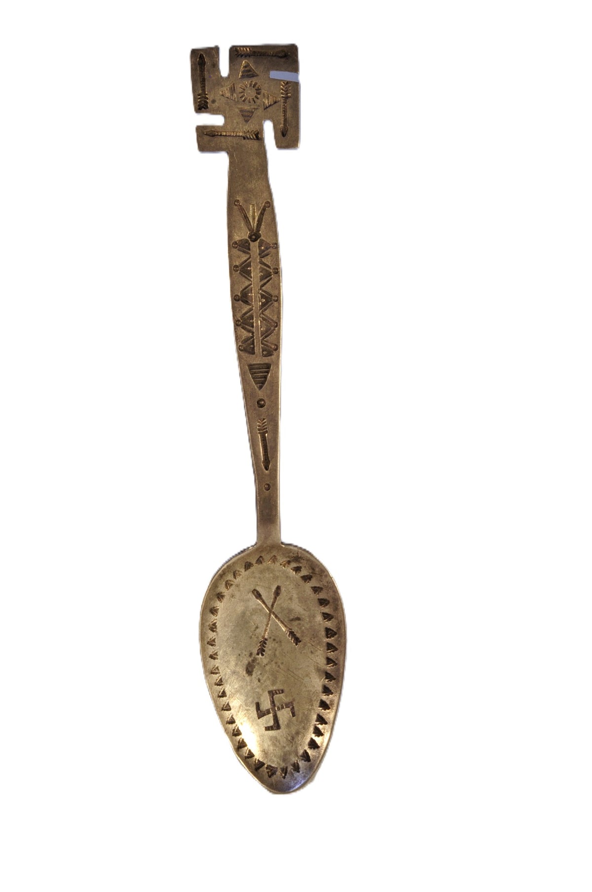 Navajo Spoon with Fine Stamping