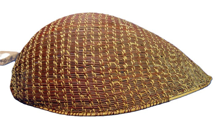 Large Washoe seed beater basketry tray