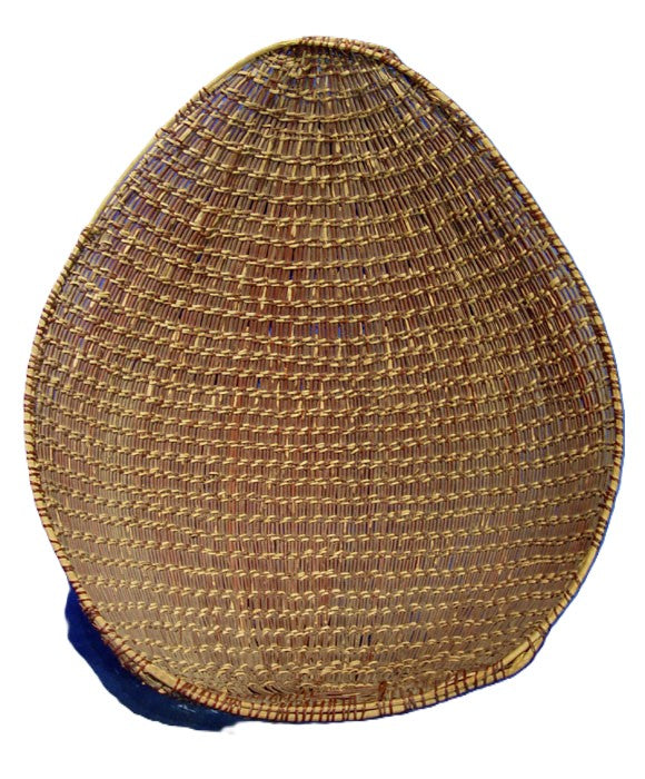 Large Washoe seed beater basketry tray