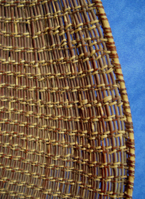 Large Washoe seed beater basketry tray