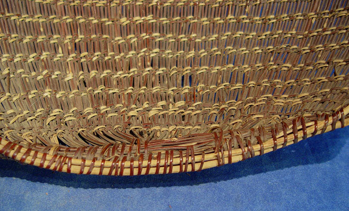 Large Washoe seed beater basketry tray