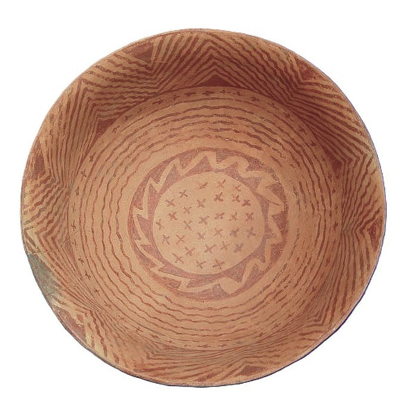 Hohokam Bowl Red on Buff