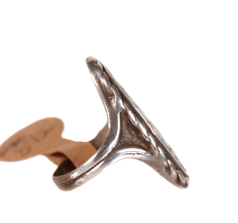 Navajo Sterling Silver and Turquoise Inlay Ring