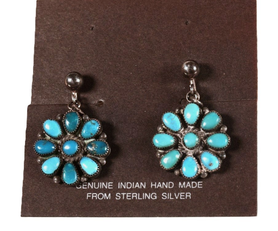 Zuni Pueblo Cluster Earrings