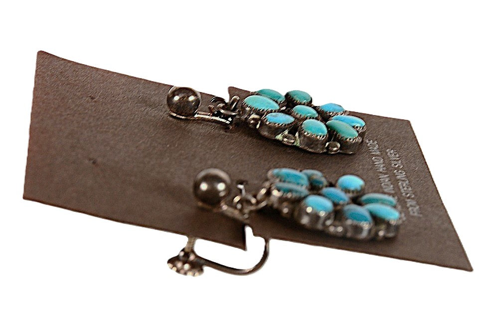 Zuni Pueblo Cluster Earrings