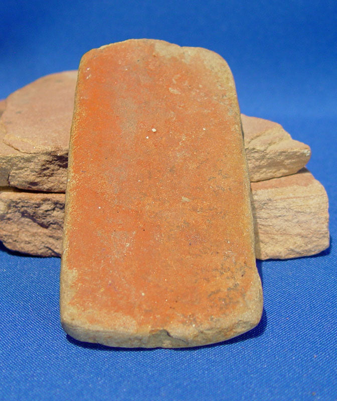 Hohokam paint palette with Red Ochre