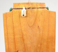 Navajo Pendant on Santo Domingo Necklace