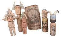 Hopi Pueblo Kiva Type Figurines By Walter Howato 1 of 5 Set