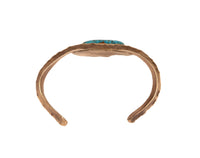 Estate Jewelry Navajo Bracelet Sterling Silver and Turquoise Cuff Bracelet