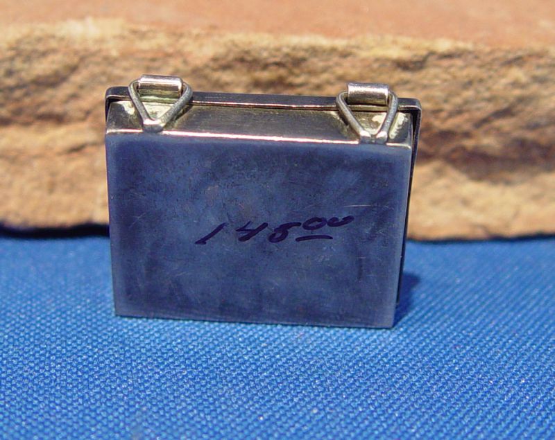Navajo Sterling Silver Pill Box