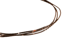Santo Domingo Pueblo Three Strand Heishi Necklace