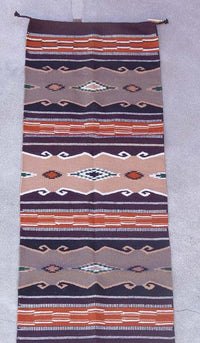 Southwest Area Rug Runner 2 1/2' x 10'