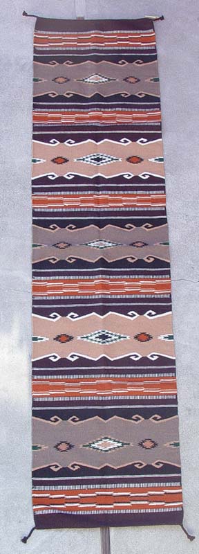 Southwest Area Rug Runner 2 1/2' x 10'
