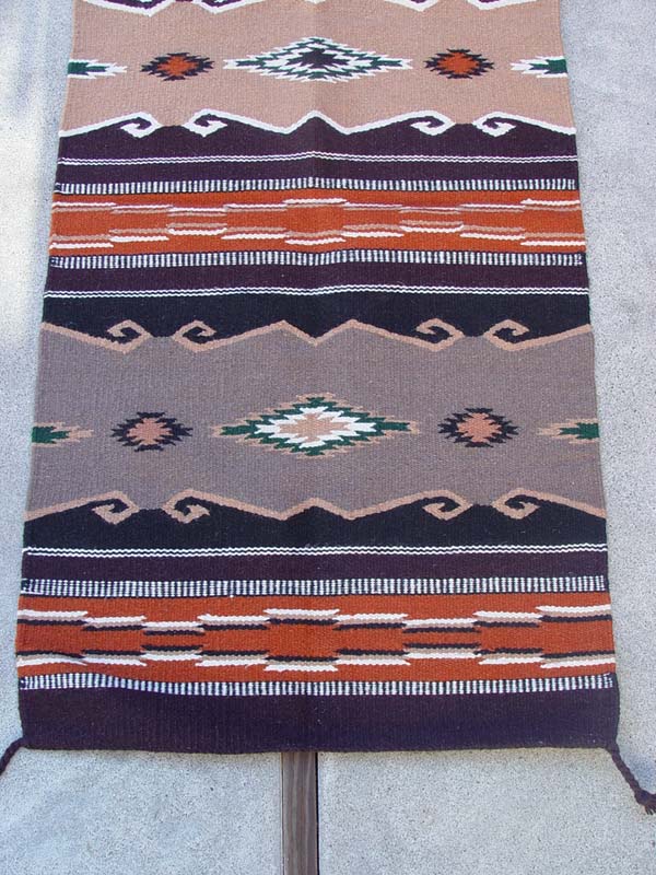 Southwest Area Rug Runner 2 1/2' x 10'