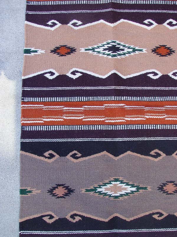 Southwest Area Rug Runner 2 1/2' x 10'