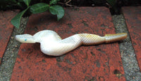 Large Zuni Rattle Snake Fetish by Ken Banteah (d)