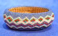 An Early and Fine Paiute Beaded "Boat" Basket