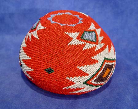 Washoe beaded basket