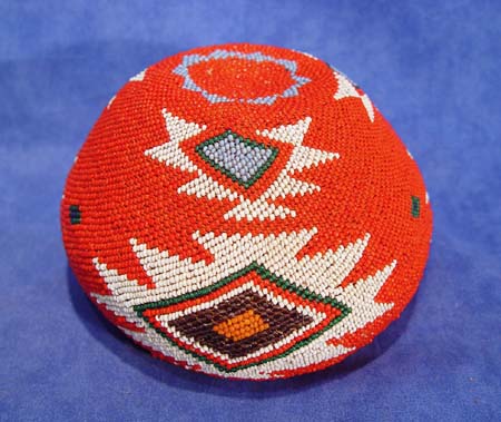 Washoe beaded basket