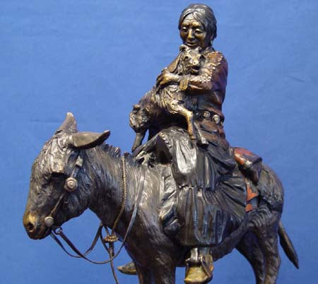 Bronze by Susan Kliewer "Ama Sani" Ed.45