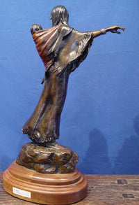 Bronze by Susan Kliewer, "Sacajawea"