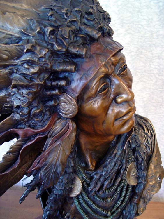 Sculpture - Bronzes, "Spirit Wind", Bronze by Susan Kliewer,