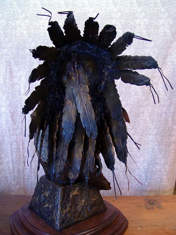 Sculpture - Bronzes, "Spirit Wind", Bronze by Susan Kliewer,