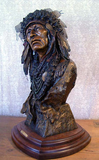 Sculpture - Bronzes, "Spirit Wind", Bronze by Susan Kliewer,