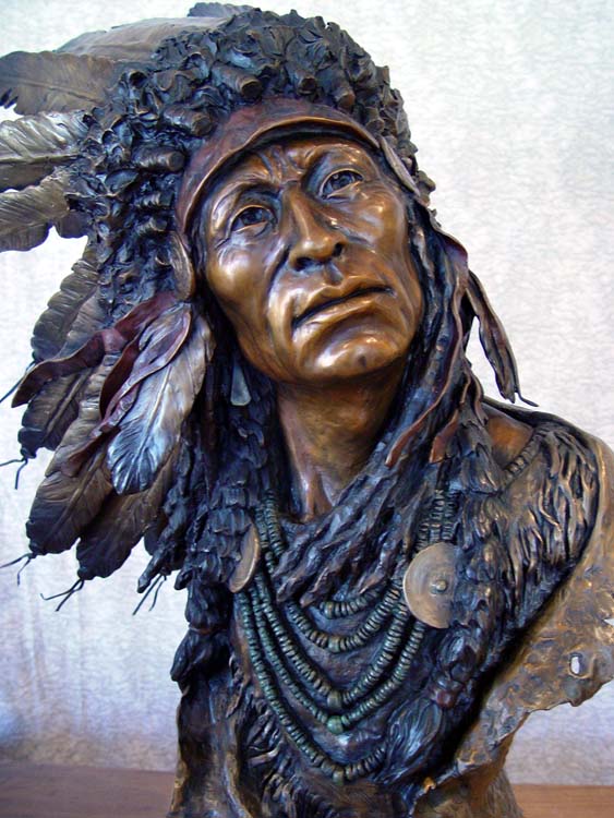 Sculpture - Bronzes, "Spirit Wind", Bronze by Susan Kliewer,