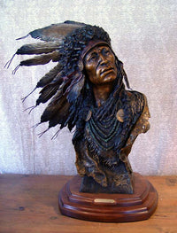 Sculpture - Bronzes, "Spirit Wind", Bronze by Susan Kliewer,