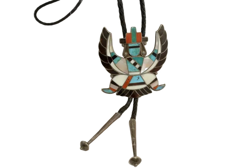 Vintage Zuni Knife Winged Dancer Bolo