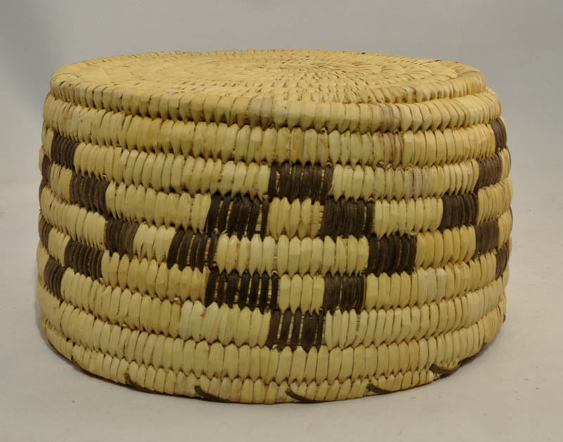 Papago Indian Basket with Cloud Motif