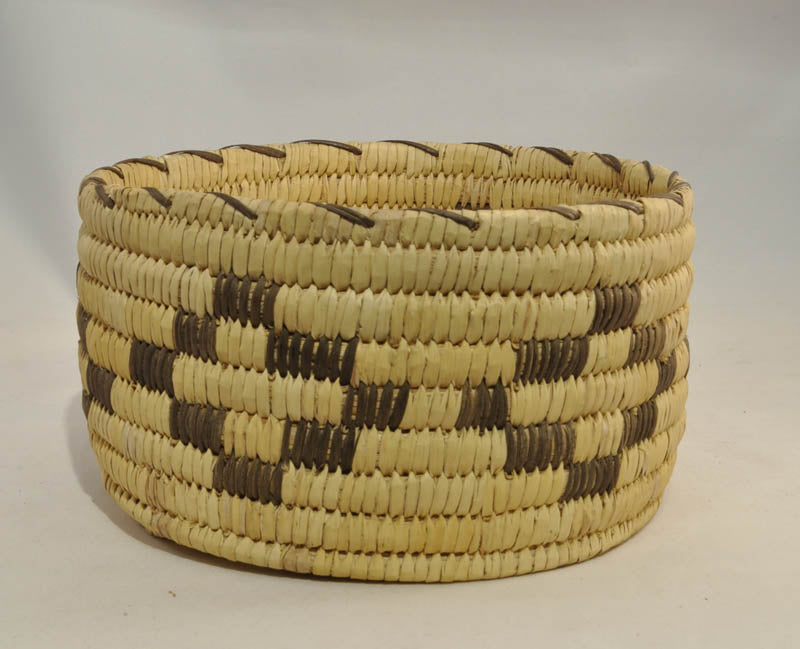Papago Indian Basket with Cloud Motif