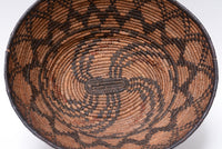 Apache Polychrome Basketry Bowl - Sun Motif