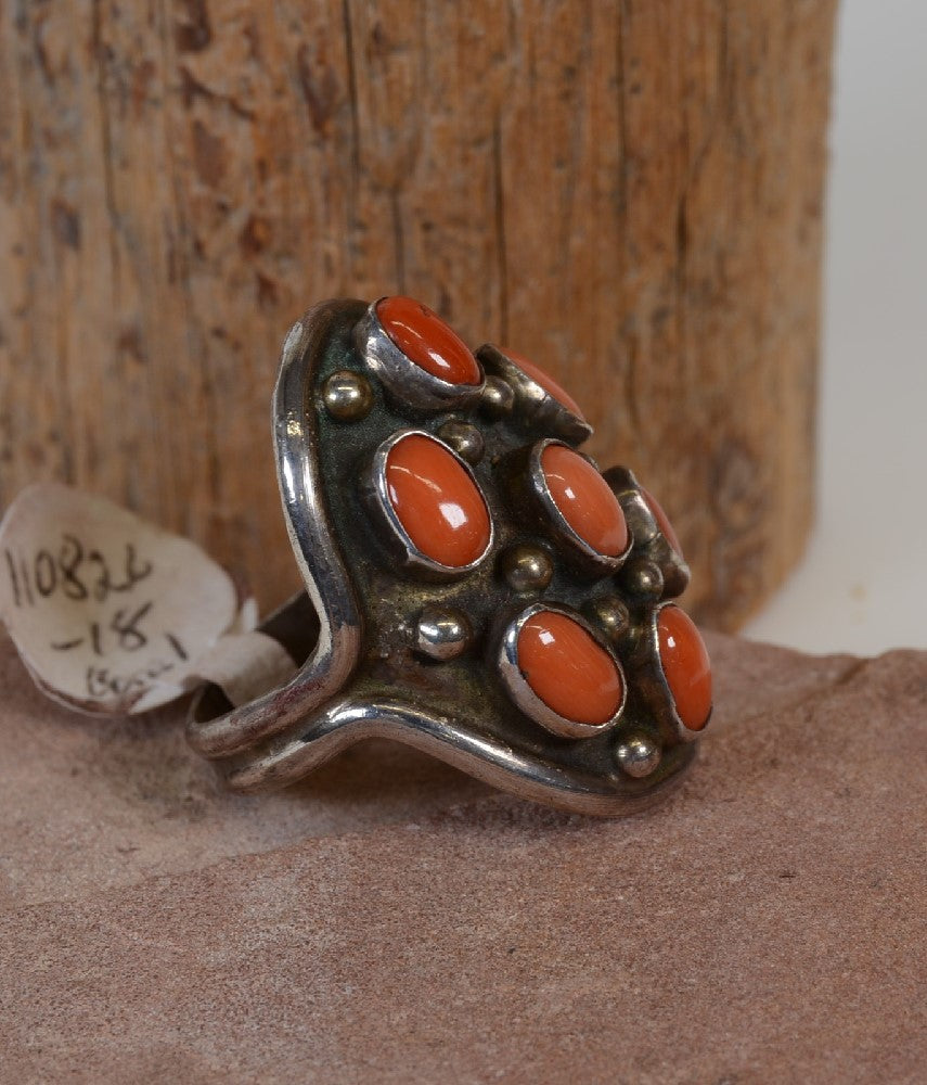 Navajo Sterling Silver Ring Size: 9