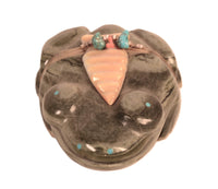 Very Large Serpentine Frog Fetish By Peter and Dinah Gasper