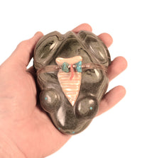 Very Large Serpentine Frog Fetish By Peter and Dinah Gasper
