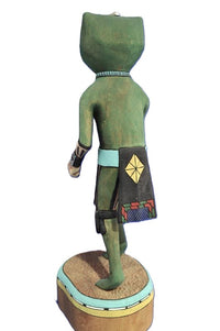 Hopi Pueblo Frog Kachina Doll By Terrance Lewis