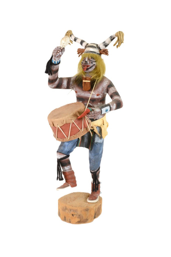 Navajo Kachina Hopi Koshare Clown By TCC