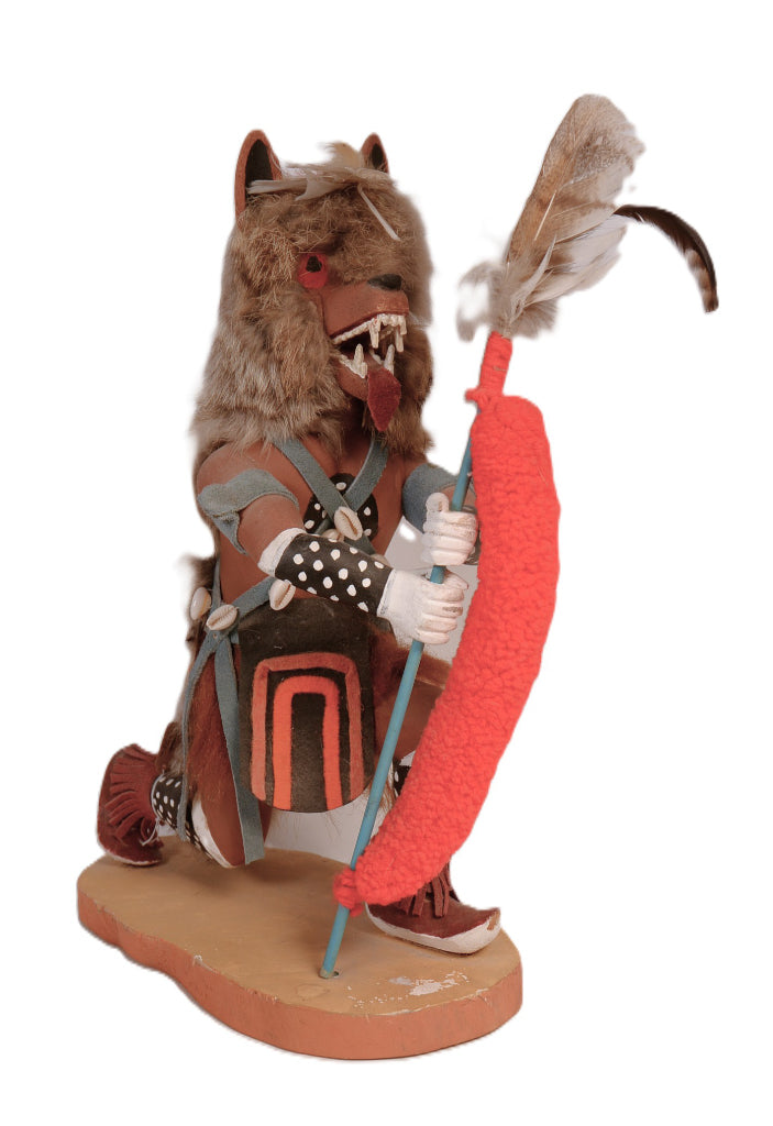 Hopi Pueblo Wolf Kachina Doll