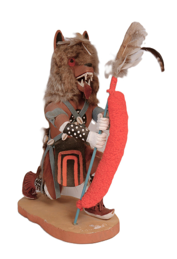 Hopi Pueblo Wolf Kachina Doll
